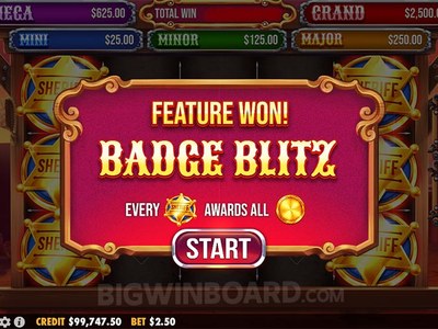 Видеослот Badge Blitz